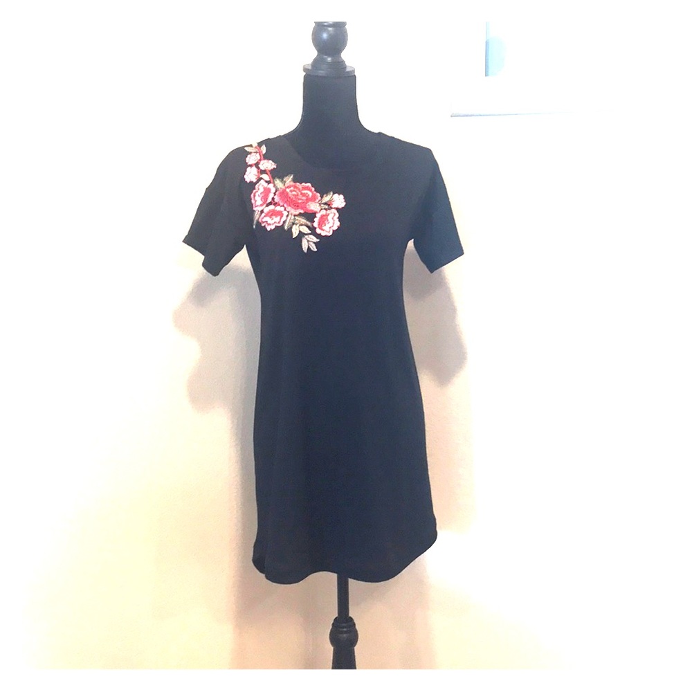 Black Short Jersey dress